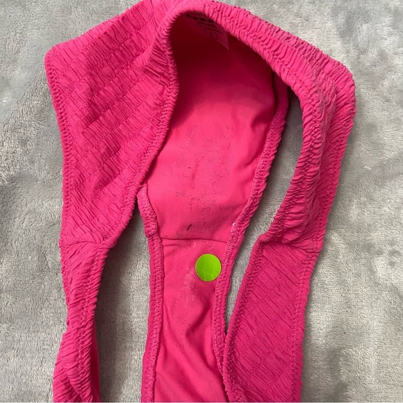 New! Montce lily hibiscus zig zag stitch scrunch bikini bottoms 27837 - Picture 7 of 10